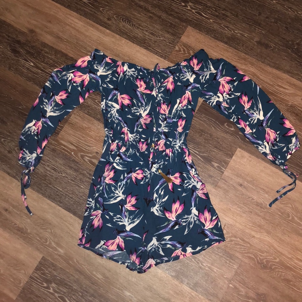 Off the shoulder romper